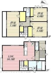 葛飾区西水元１７の物件間取画像